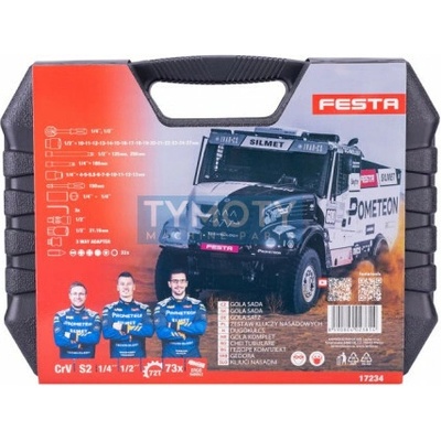 CrV 73 ks 1/4"-1/2" EDÍCIA DAKAR, Festa 17234