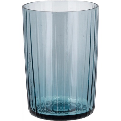 Bitz Sklenice na vodu KUSINTHA modrá sklo 4 x 280 ml