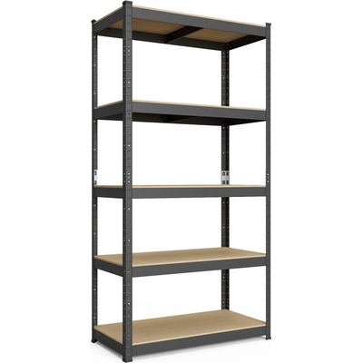 Metkas Budget LM Regál 180 x 100 x 40 5 políc MDF lak kov
