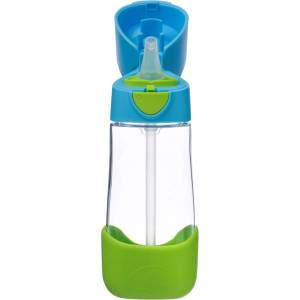b.box Бутилка със сламка b. box - Tritan, Ocean breeze, 450 ml (BX440) - ozone