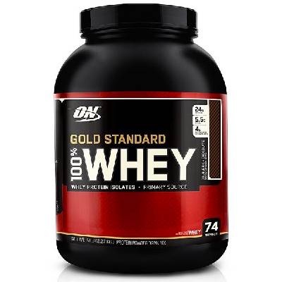 Optimum Nutrition 100% Whey Gold Standard 2240 g čokoláda - lieskový oriešok