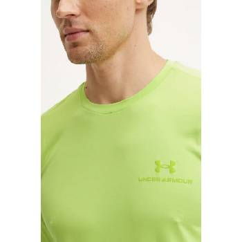 Under Armour Тениска за трениране Under Armour Rush Energy в зелено с изчистен дизайн 1383973 (1383973)