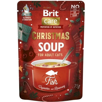 Brit Care Cat Soup Christmas Fish 75 g – Zbozi.Blesk.cz