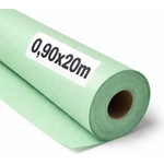 OFITURIA Kraft Paper Green Pastel - Roll 0.90 × 20 m - 3 Rolls - Wrapping Paper and Packaging Paper - Craft Paper for DIY, Decoration and Sewing Patterns - Tear-Resistant and Easy to Cut - COM620-parent2 (COM6