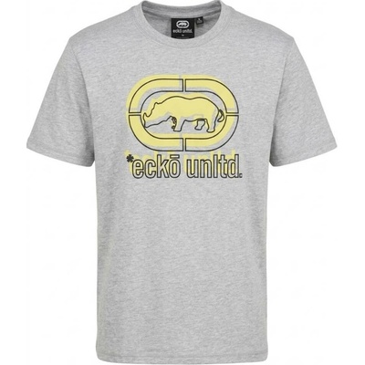 Ecko Unltd. tričko pánské Double T-Shirt šedá