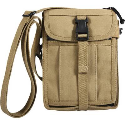 ROTHCO taška VENTURER cez rameno cestovná KHAKI