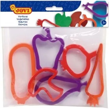 Image 1 of JOVI - Комплект формички за пластилин - Зеленчуци - 6 броя (J7/V)