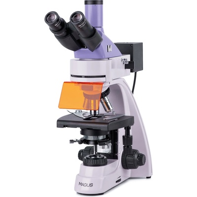Флуоресцентен микроскоп Lum 400L - тринокулярен, 40-1000x (82905)