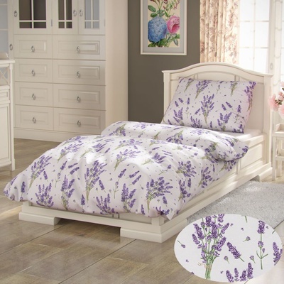 Kvalitex bavlna obliečky Provence Collection Levanduľa fialová 220x240 70x90