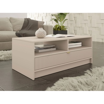 Mirjan24 Холна маса TIRENO 100 x 40 см, бежова (MJ0160)