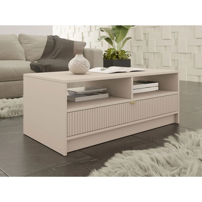 Mirjan24 Холна маса TIRENO 100 x 40 см, бежова (MJ0160)