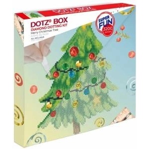 Diamond Dotz diamond dotz dotz box merry christmas tree