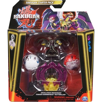 Spin Master Bakugan ŠTARTOVACIA SADA ŠPECIÁLNY ÚTOK DRAGONOID SOLID