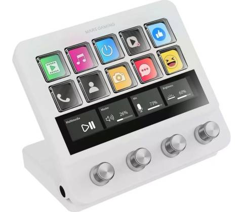 Mars Gaming MSD-PRO White