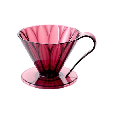 Cafec Tritan Flower Dripper 02 - Червено (TFD-4CWR)