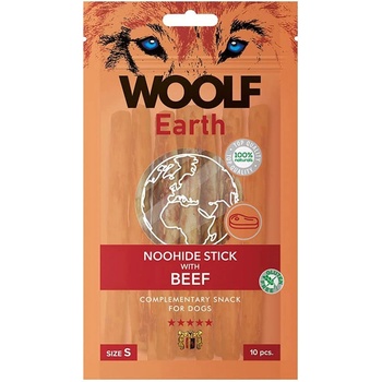 WOOLF Dog Earth NOOHIDE S пръчки с говеждо 90 г