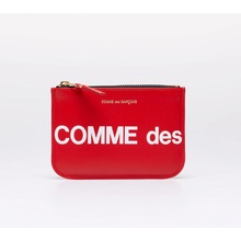 Comme des Garçons Huge Logo Wallet Red