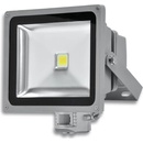 Reflektor LED s čidlem, COB, 30W, 5000 K, 2100 lm, IP44 šedý