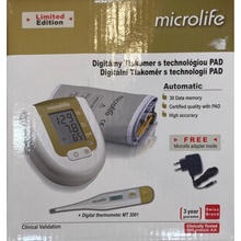 Microlife BP 3AG1 zlatý + adaptér