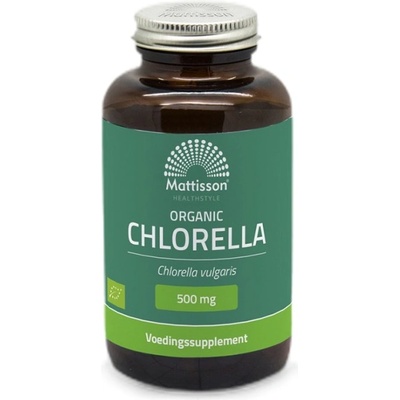 Mattisson Healthstyle Organic Chlorella 500 mg [240 Таблетки]