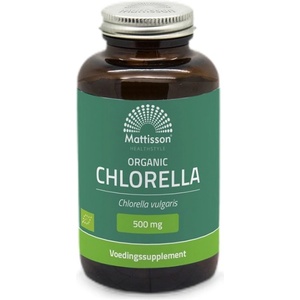 Mattisson Healthstyle Organic Chlorella 500 mg [240 Таблетки]