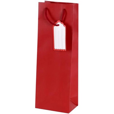 Dárková taška na víno s visačkou TORO 36x12.5x8.5cm