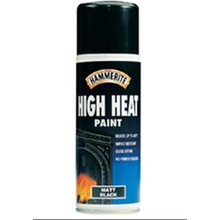 Hammerite spray žáruvzdorná černá mat 600C 400 ml