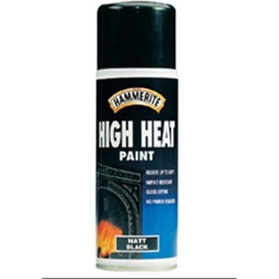 Hammerite spray žáruvzdorná černá mat 600C 400 ml