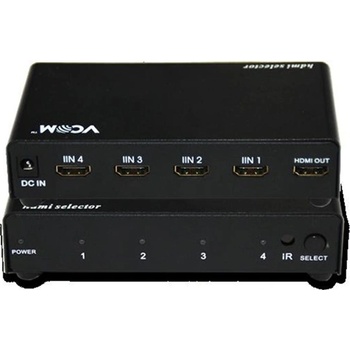 VCOM Селектор VCom DD434, 4x HDMI входа към 1x HDMI изход (DD434)