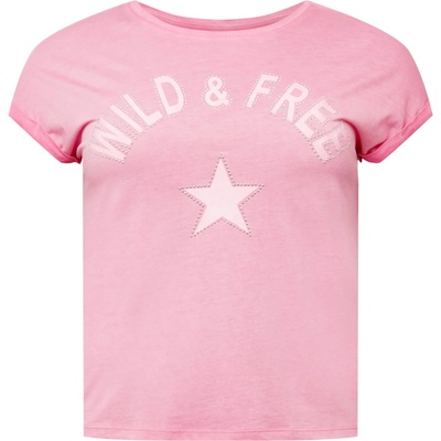 Key Largo Тениска 'FREE' розово, размер S