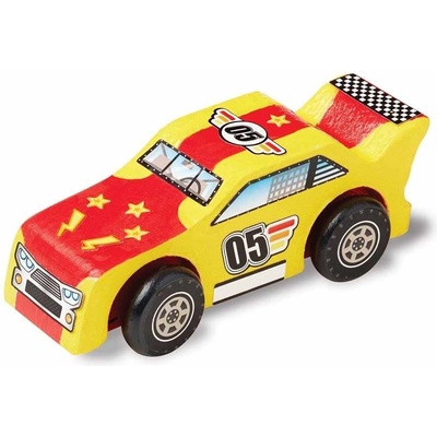 Melissa & Doug Творчески комплект Melissa & Doug - Дървена кола (772188296)