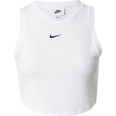 Nike Sportswear Топ 'ESSENTIAL' бяло, размер M