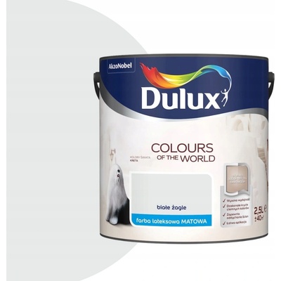 Dulux COW bílé plachty 2,5 L