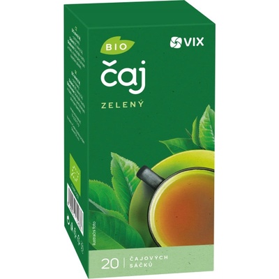 Vix bio zelený čaj 20 x 1,5 g