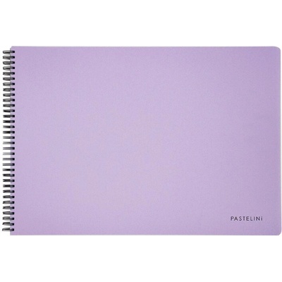 Pastelini 6-96824 skicár A3 PP špirála na krátkej strane 40 listov 190g/m2 fialový