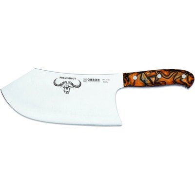 GIESSER Exkluzivní edice Premium Cut - Spicy Orange, sekací nůž, délka ostří 22 cm