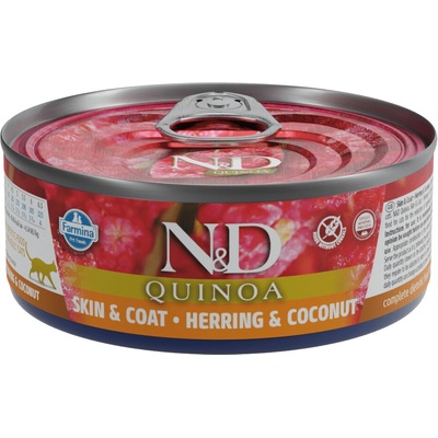 N&D Cat QUINOA Adult Herring & Coconut 80 g