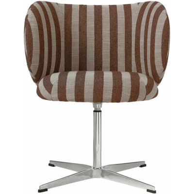 Ferm Living Rico Swivel Louisiana sand / chocolate