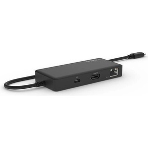 Belkin Адаптер Belkin USB-C 5-in-1 Multiport Adapter, 4K HDMI, Chromebook Certified (INC008btBK)
