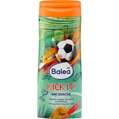 Balea sprchový gel 4 v 1 Kick It 300 ml