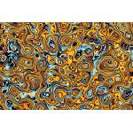 DIMEX ART Флизелинов фототапет цветен вълнообразен абстракт 375 x 250 см