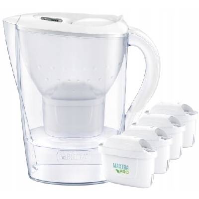 Brita Marella XL 3,5 l biela + Maxtra Pro Pure Performance 4 ks