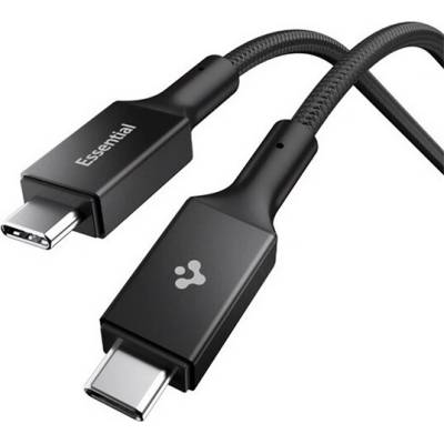 Spigen Essential EB24015CC Type-C – Type-C 150cm černý