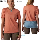 FOX W Defend Ss Jersey Salmon
