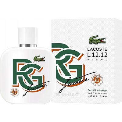 Lacoste Eau de L,12,12 Blanc Roland Garros parfémovaná voda pánská 100 ml tester