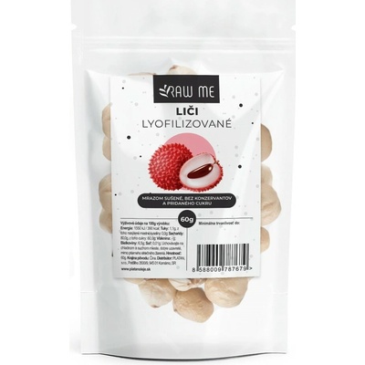 Raw Me Liči lyofilizované 60 g