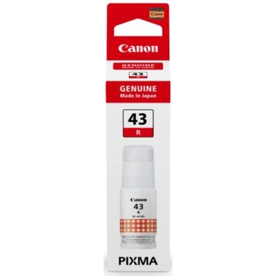 Canon БУТИЛКА МАСТИЛО ЗА CANON PIXMA G540/G640 - /43/ - GI-43R (GI43R) - Ink Bottle - Red - PN 4716C001 (4616C001)
