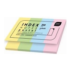 Interdruk Pastel indexing bets 200pc