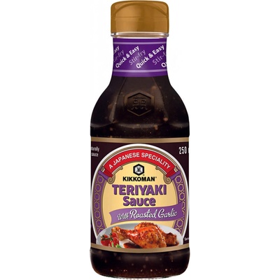 Kikkoman Teriyaki omáčka s pečeným česnekem 250 ml