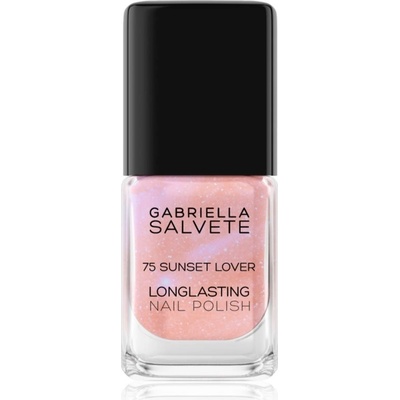 Gabriella Salvete Longlasting Enamel dlouhotrvající lak na nehty se třpytkami odstín 75 Sunset Lover 11 ml